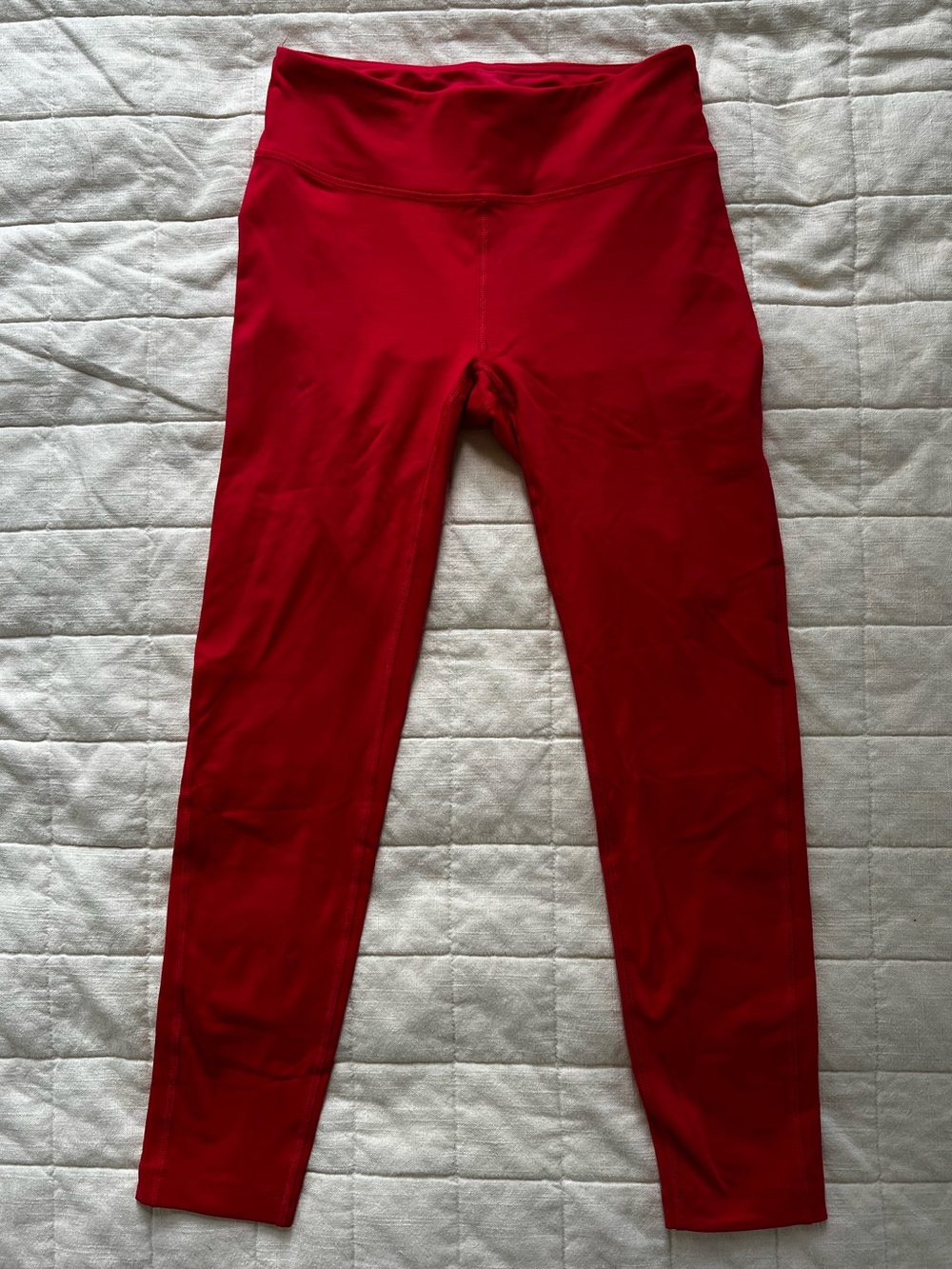 Outdoor voices red leggings, small